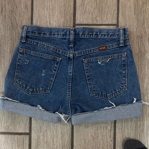 Wrangler Dark Blue Jean Shorts